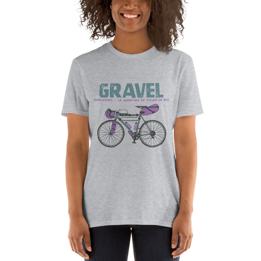 Camiseta Casual Unisex GRAVEL Bikepacking TRAIL SHIRTS