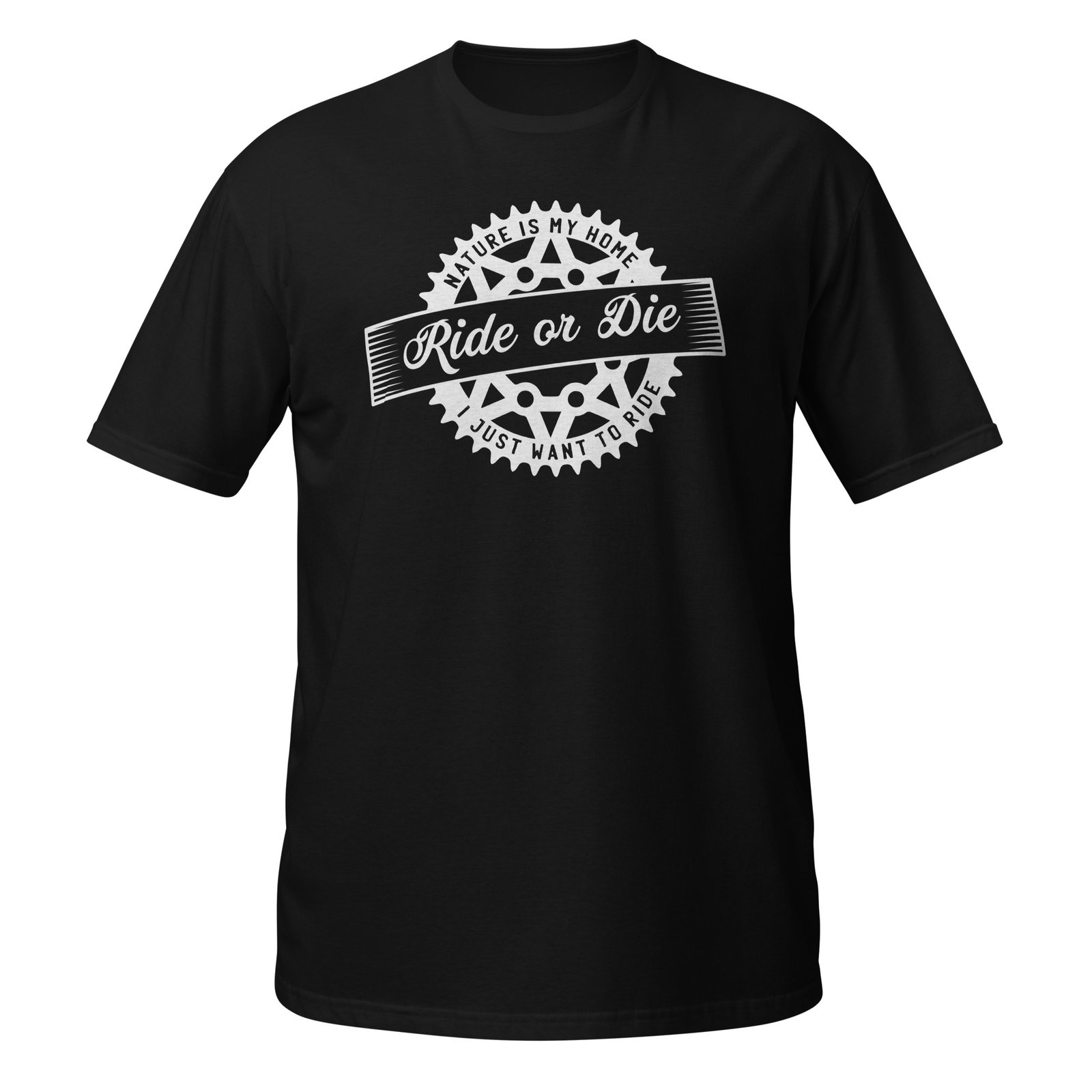 Camiseta Casual Unisex Ride or Die TRAIL SHIRTS